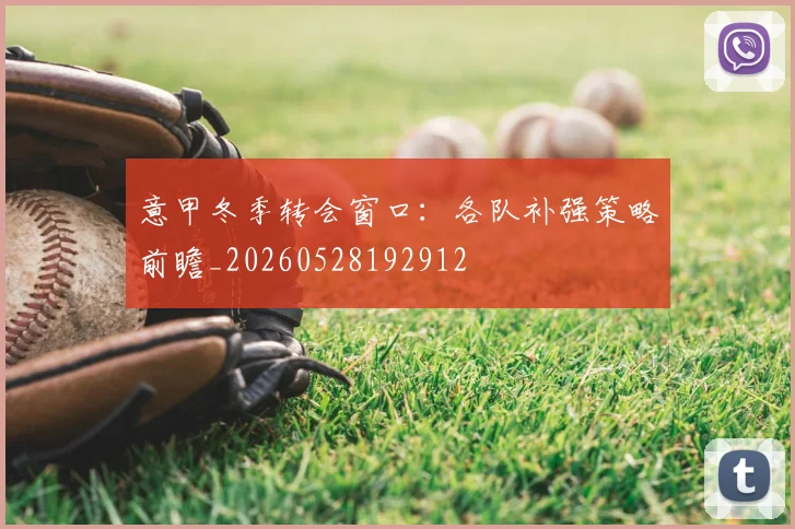 意甲冬季转会窗口：各队补强策略前瞻_20260528192912